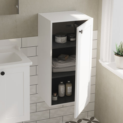 VitrA Root Classic 40cm 1 Door Lower/Base Unit (RH Hinge) - Matt White