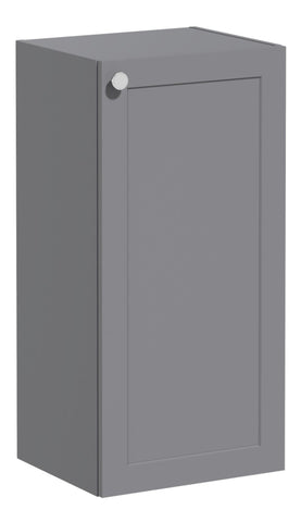 VitrA Root Classic 40cm 1 Door Lower/Base Unit (RH Hinge) - Matt Grey
