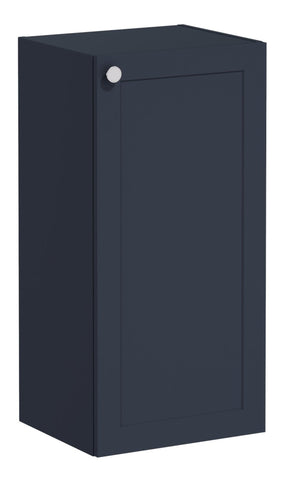 VitrA Root Classic 40cm 1 Door Lower/Base Unit (RH Hinge) - Matt Dark Blue