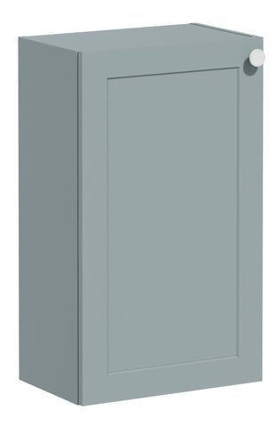 VitrA Root Classic 40cm 1 Door Slim Lower/Base Unit (LH Hinge) - Matt Fjord Green