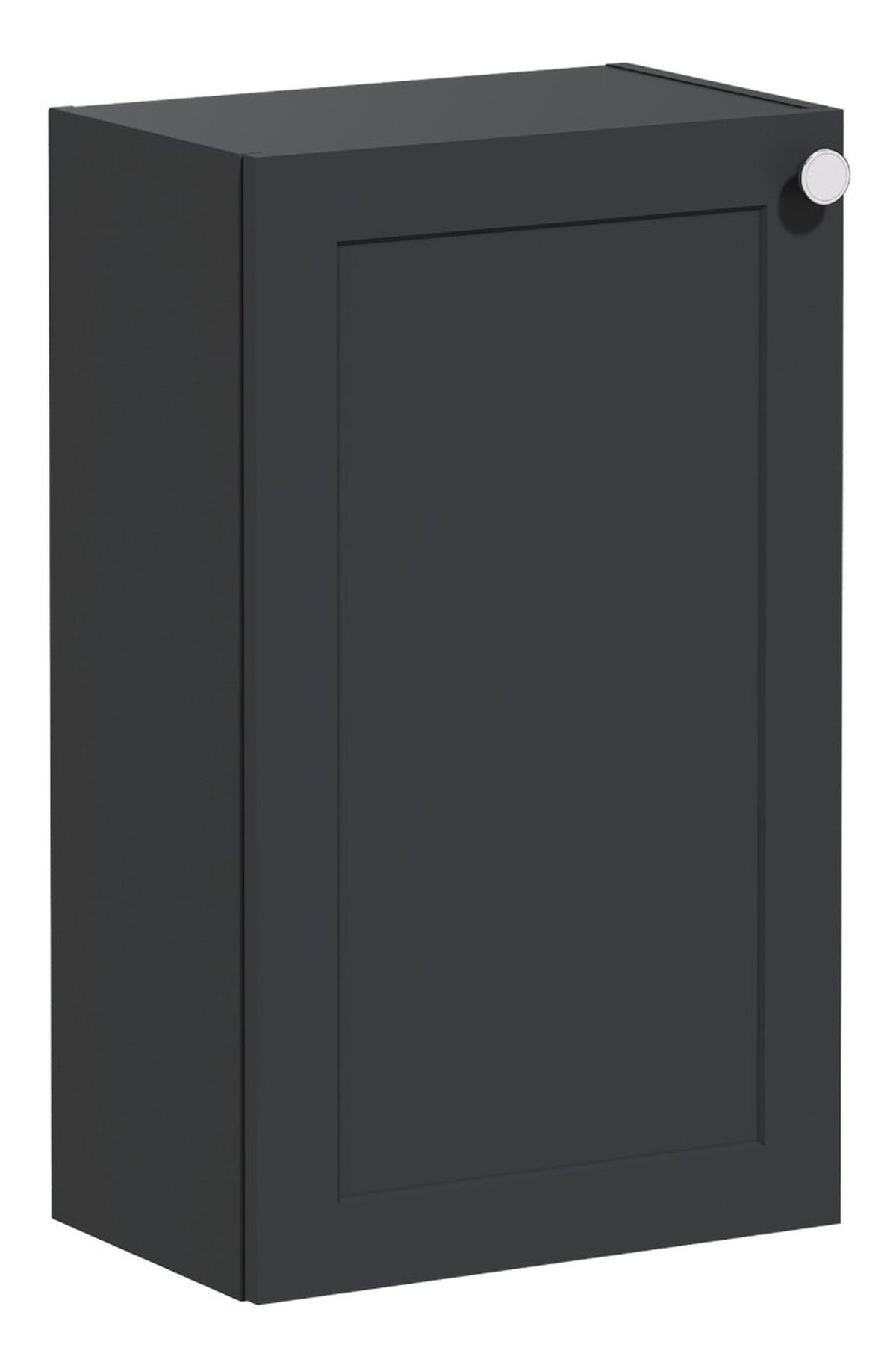 VitrA Root Classic 40cm 1 Door Slim Lower/Base Unit (LH Hinge) - Matt Graphite