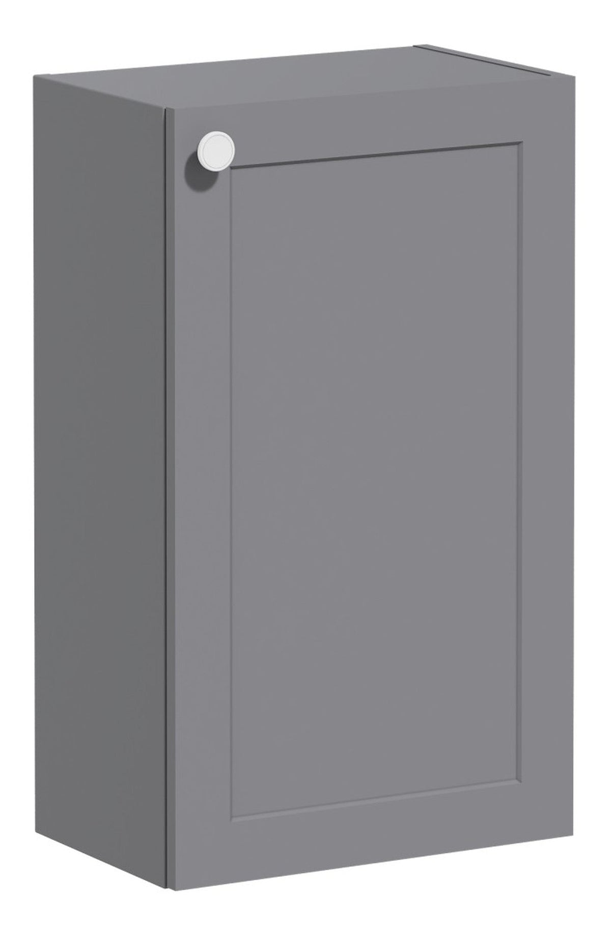 VitrA Root Classic 40cm 1 Door Slim Lower/Base Unit (RH Hinge) - Matt Grey