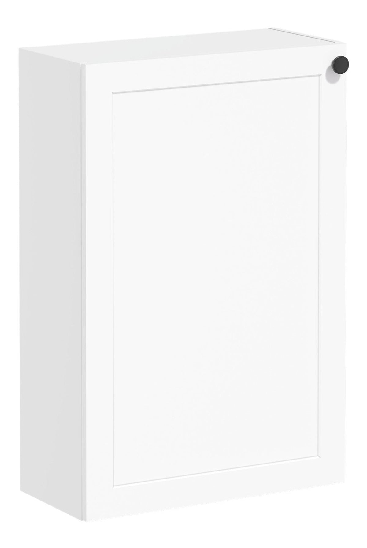 VitrA Root Classic 55cm 1 Door Slim Lower/Base Unit (LH Hinge) - Matt White