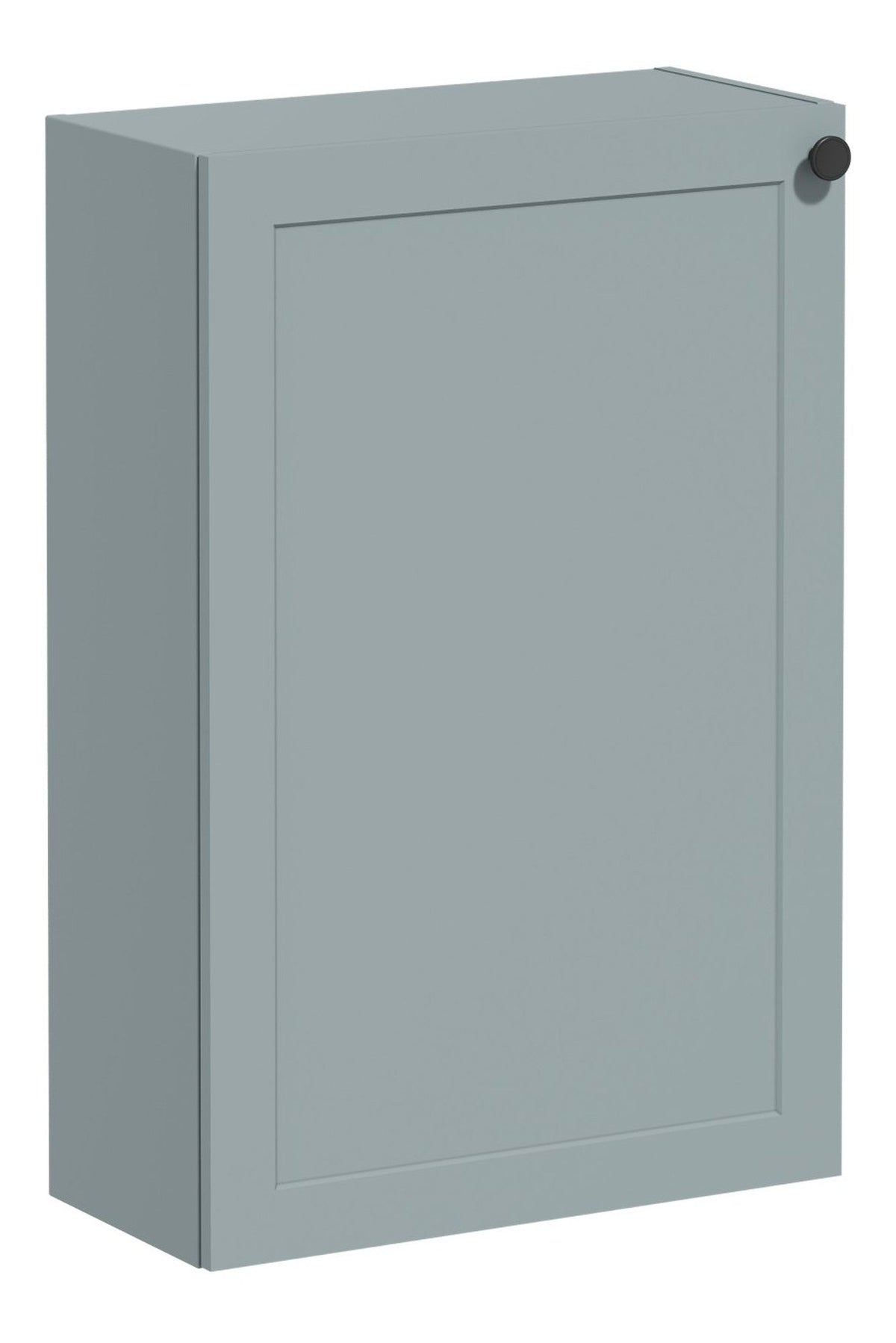 VitrA Root Classic 55cm 1 Door Slim Lower/Base Unit (LH Hinge) - Matt Fjord Green