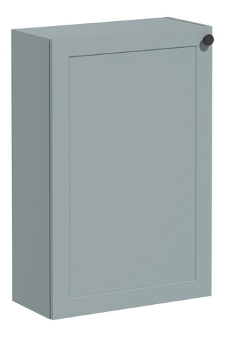 VitrA Root Classic 55cm 1 Door Slim Lower/Base Unit (LH Hinge) - Matt Fjord Green