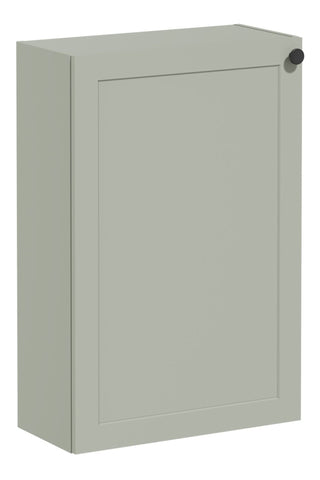 VitrA Root Classic 55cm 1 Door Slim Lower/Base Unit (LH Hinge) - Matt Retro Green