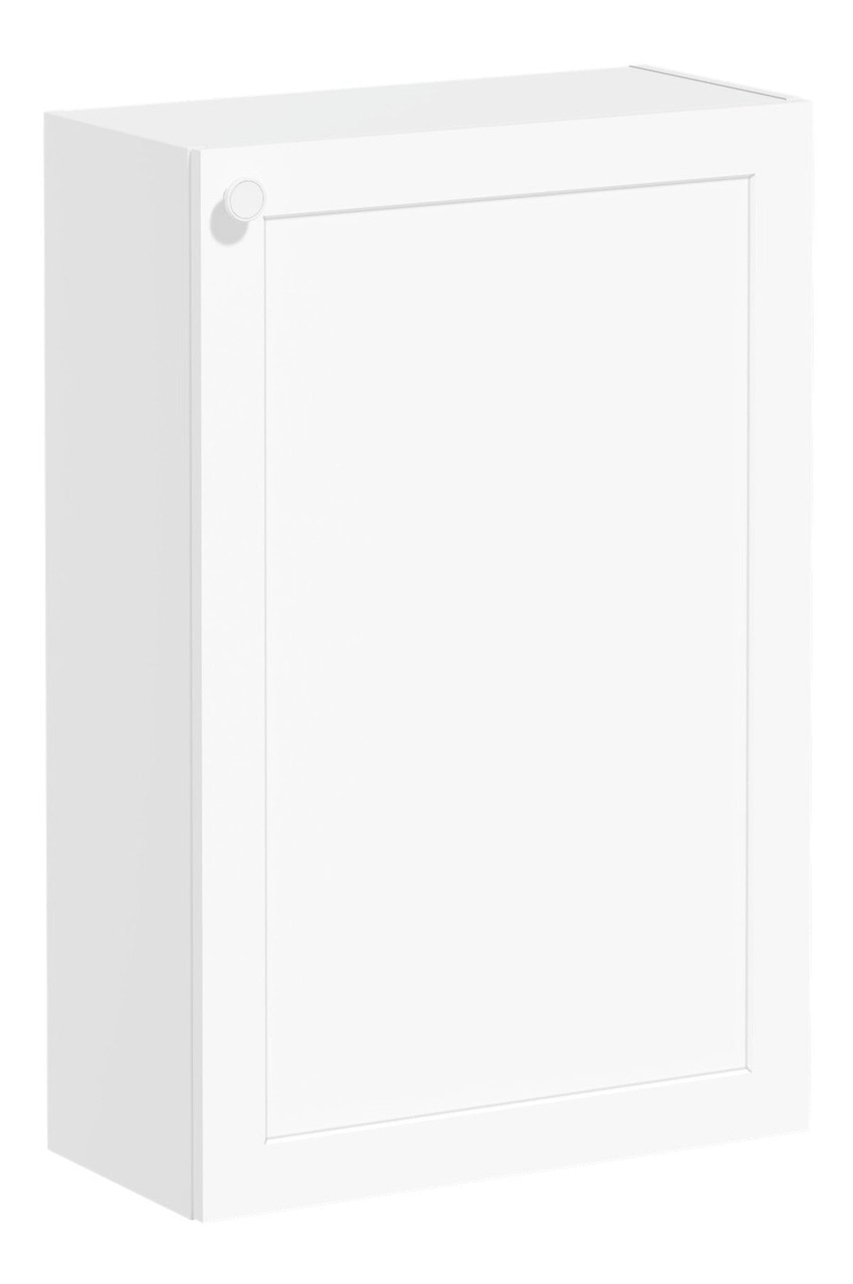 VitrA Root Classic 55cm 1 Door Slim Lower/Base Unit (RH Hinge) - Matt White