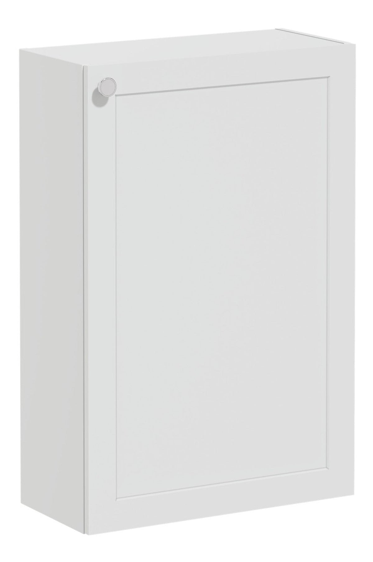VitrA Root Classic 55cm 1 Door Slim Lower/Base Unit (RH Hinge) - Matt Light Grey