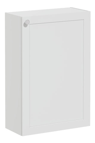 VitrA Root Classic 55cm 1 Door Slim Lower/Base Unit (RH Hinge) - Matt Light Grey