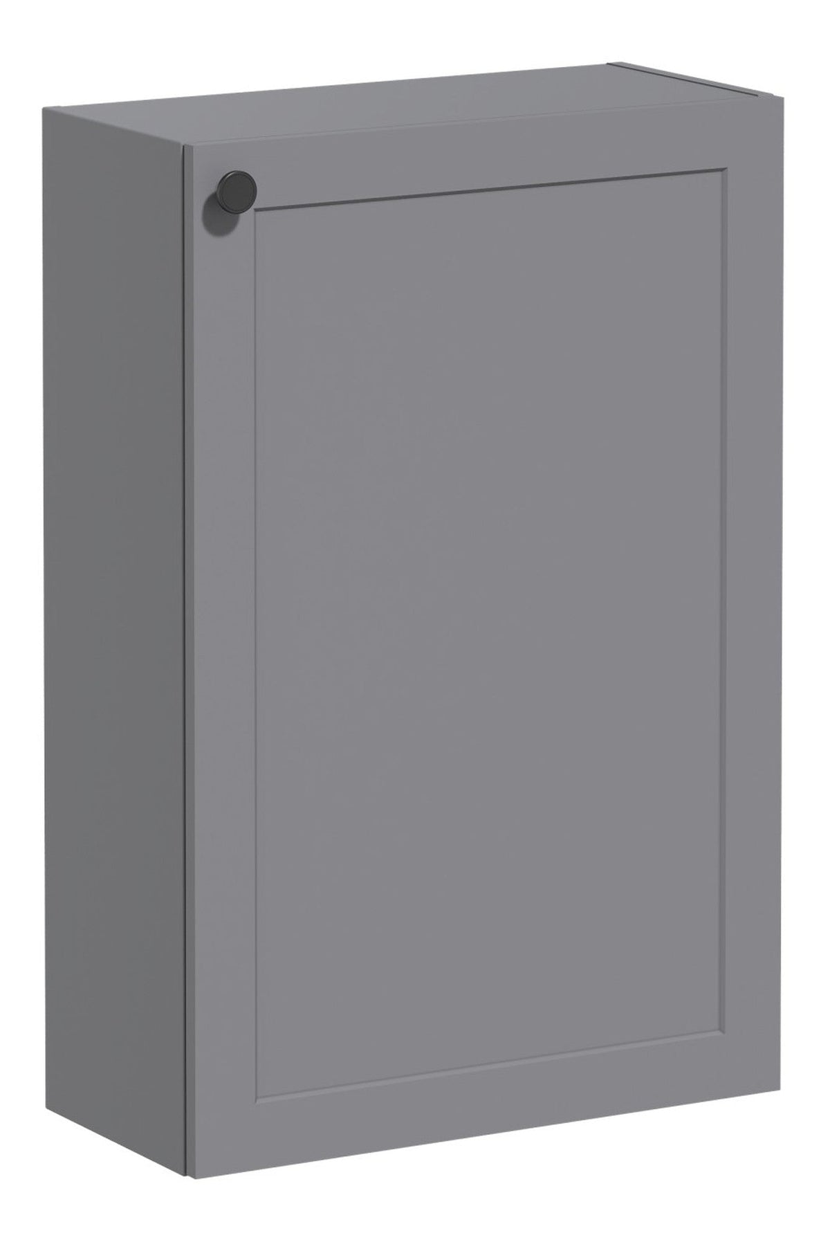 VitrA Root Classic 55cm 1 Door Slim Lower/Base Unit (RH Hinge) - Matt Grey