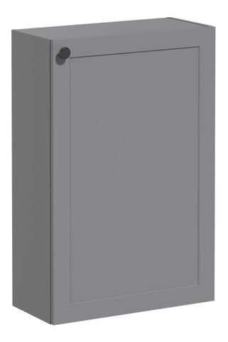 VitrA Root Classic 55cm 1 Door Slim Lower/Base Unit (RH Hinge) - Matt Grey