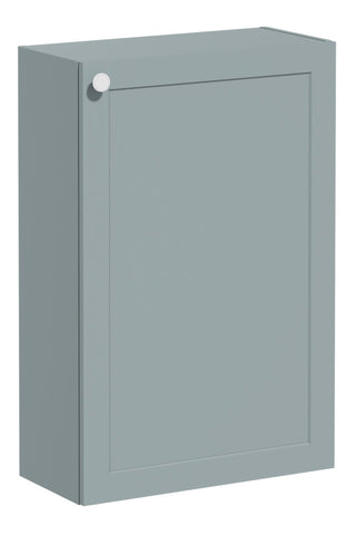 VitrA Root Classic 55cm 1 Door Slim Lower/Base Unit (RH Hinge) - Matt Fjord Green