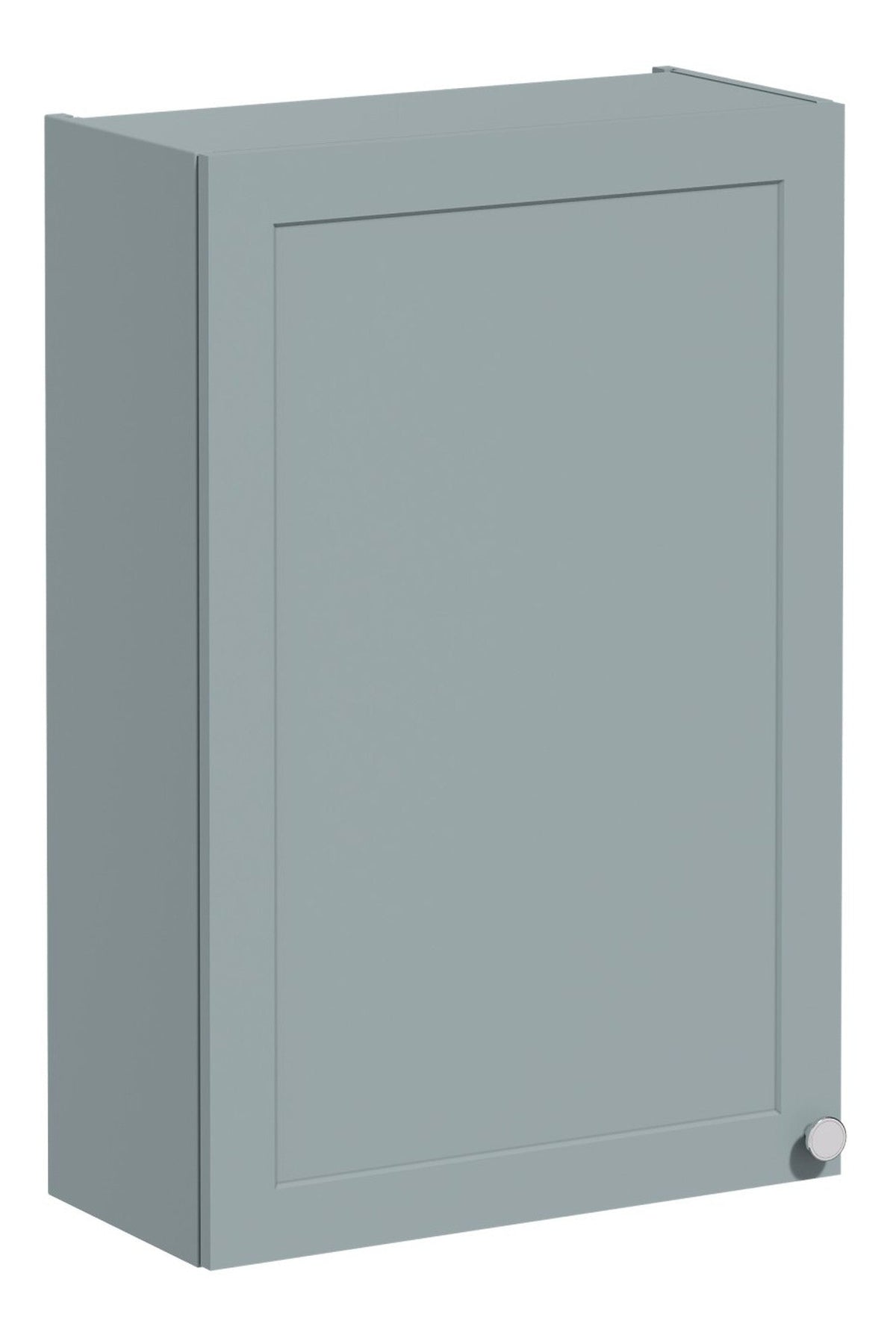 VitrA Root Classic 60cm 1 Door Upper/Wall Unit (LH Hinge) - Matt Fjord Green