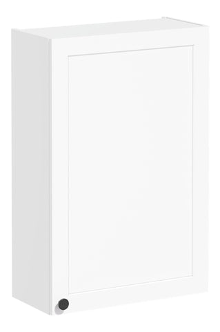 VitrA Root Classic 60cm 1 Door Upper/Wall Unit (RH Hinge) - Matt White