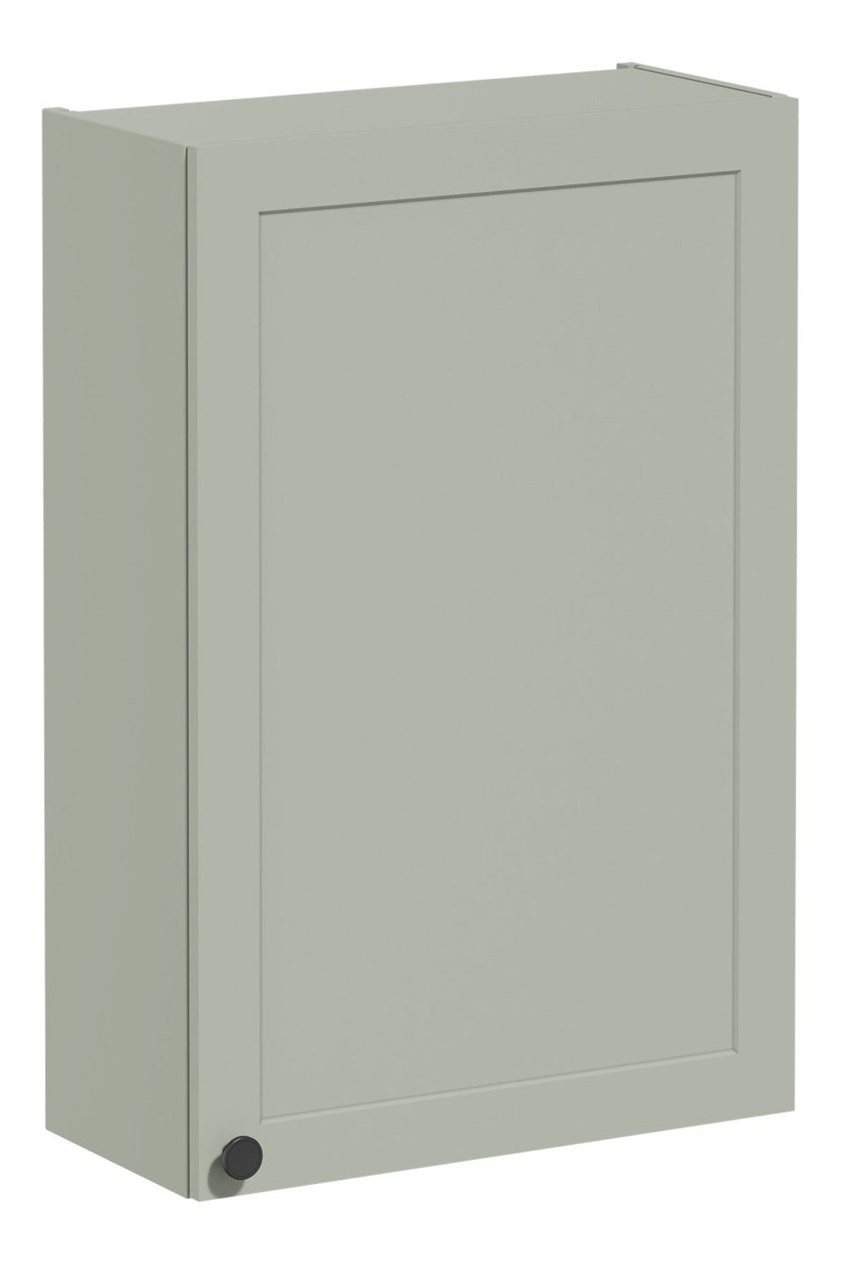 VitrA Root Classic 60cm 1 Door Upper/Wall Unit (RH Hinge) - Matt Retro Green
