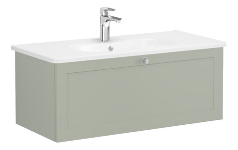 VitrA Root Classic Button Handle - Chrome