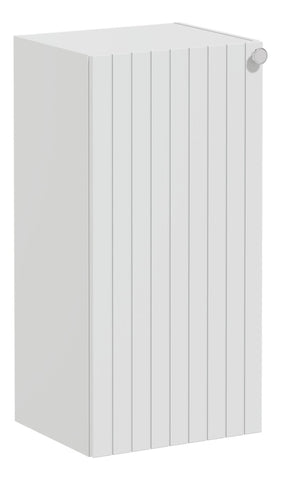 VitrA Root Groove 40cm 1 Door Lower/Base Unit (LH Hinge) - Matt Light Grey