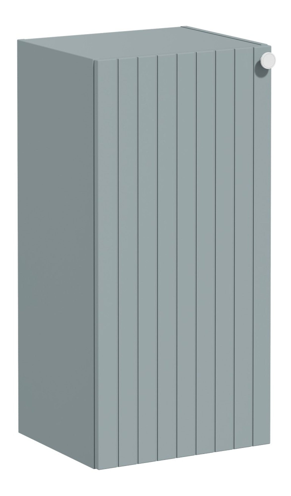VitrA Root Groove 40cm 1 Door Lower/Base Unit (LH Hinge) - Matt Fjord Green