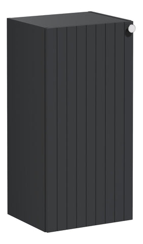 VitrA Root Groove 40cm 1 Door Lower/Base Unit (LH Hinge) - Matt Graphite