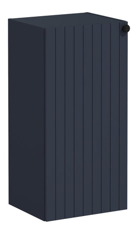 VitrA Root Groove 40cm 1 Door Lower/Base Unit (LH Hinge) - Matt Dark Blue