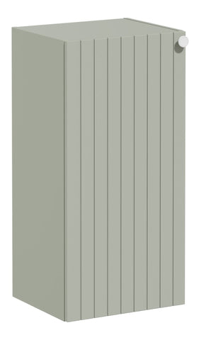 VitrA Root Groove 40cm 1 Door Lower/Base Unit (LH Hinge) - Matt Retro Green