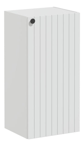 VitrA Root Groove 40cm 1 Door Lower/Base Unit (RH Hinge) - Matt Light Grey