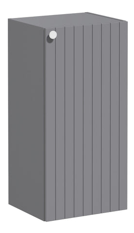VitrA Root Groove 40cm 1 Door Lower/Base Unit (RH Hinge) - Matt Grey