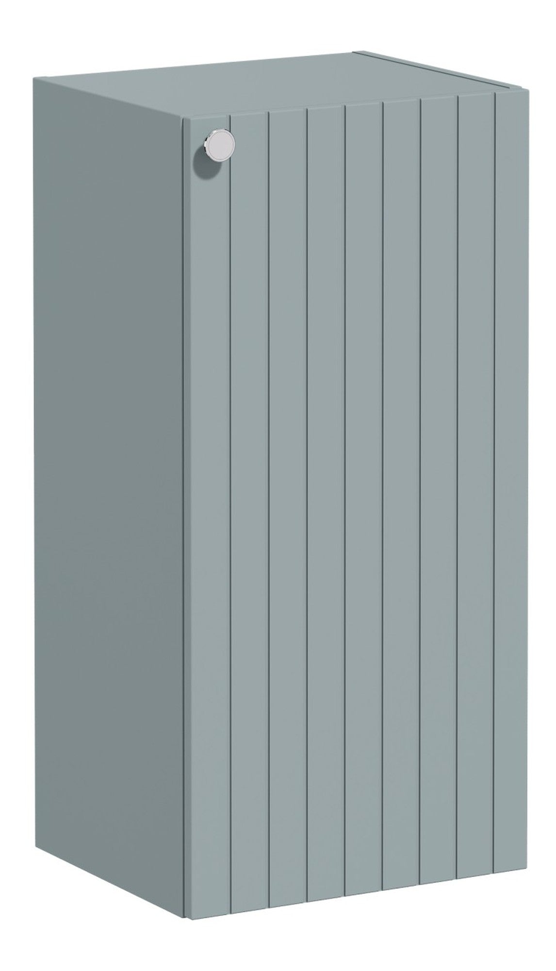 VitrA Root Groove 40cm 1 Door Lower/Base Unit (RH Hinge) - Matt Fjord Green