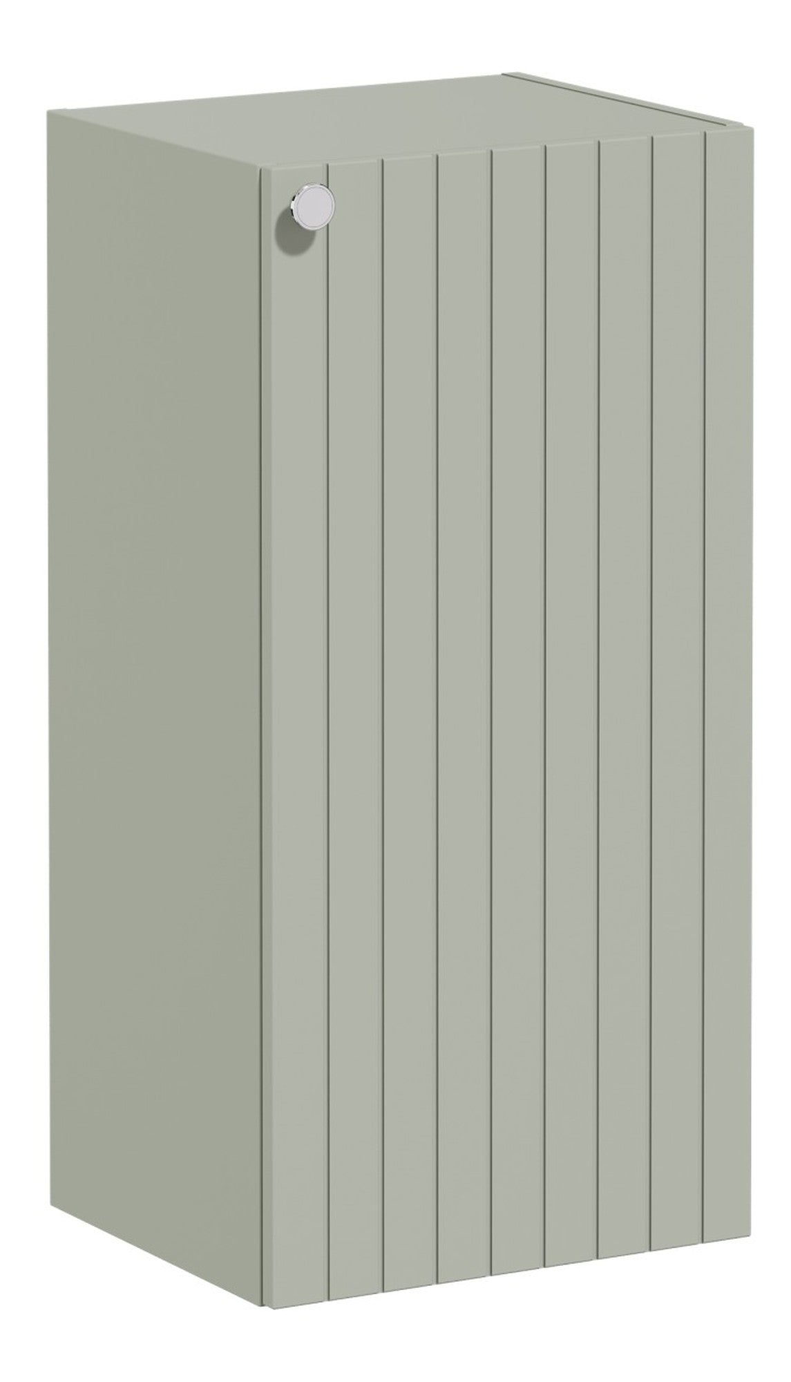 VitrA Root Groove 40cm 1 Door Lower/Base Unit (RH Hinge) - Matt Retro Green