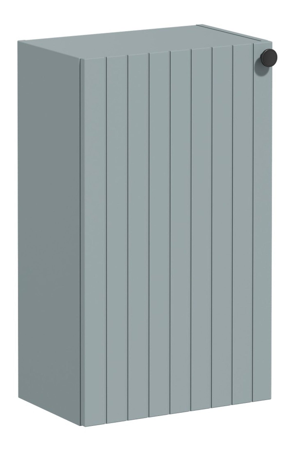 VitrA Root Groove 40cm 1 Door Slim Lower/Base Unit (LH Hinge) - Matt Fjord Green