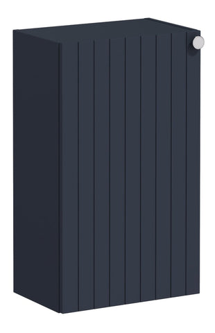 VitrA Root Groove 40cm 1 Door Slim Lower/Base Unit (LH Hinge) - Matt Dark Blue