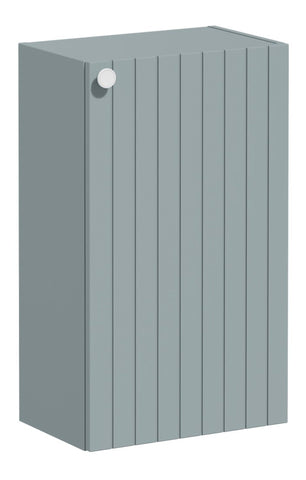 VitrA Root Groove 40cm 1 Door Slim Lower/Base Unit (RH Hinge) - Matt Fjord Green