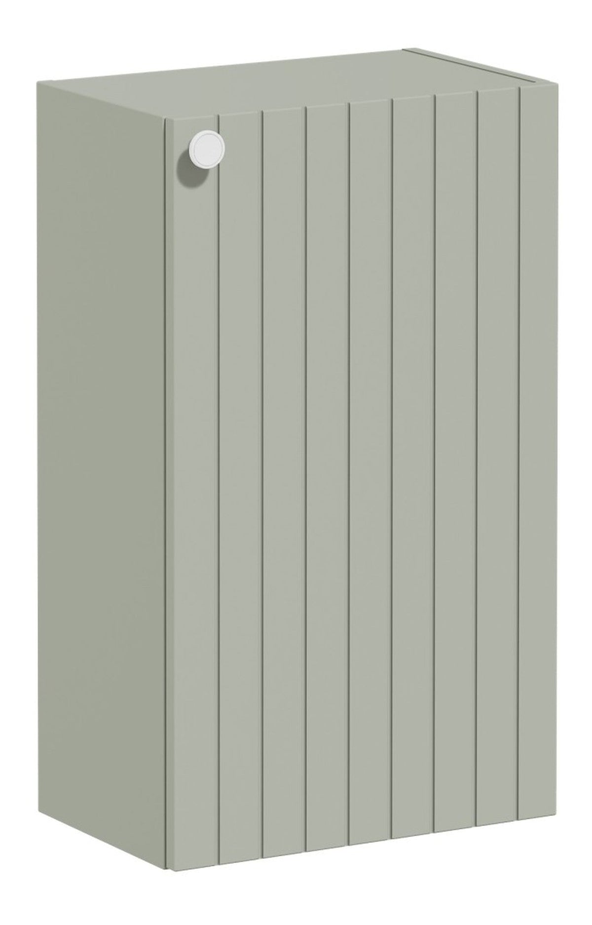 VitrA Root Groove 40cm 1 Door Slim Lower/Base Unit (RH Hinge) - Matt Retro Green