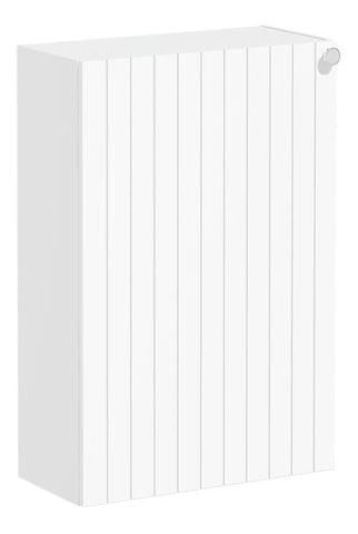VitrA Root Groove 55cm 1 Door Slim Lower/Base Unit (LH Hinge) - Matt White