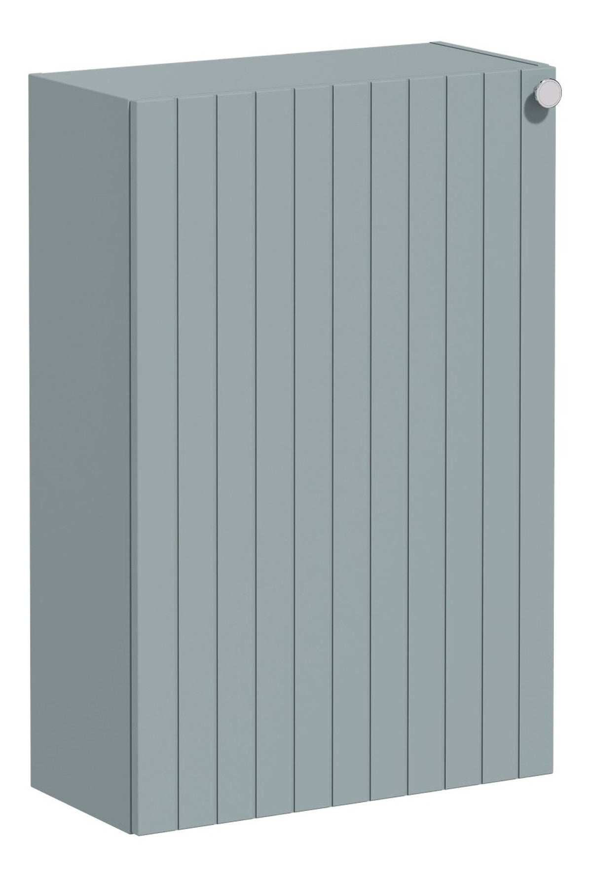 VitrA Root Groove 55cm 1 Door Slim Lower/Base Unit (LH Hinge) - Matt Fjord Green