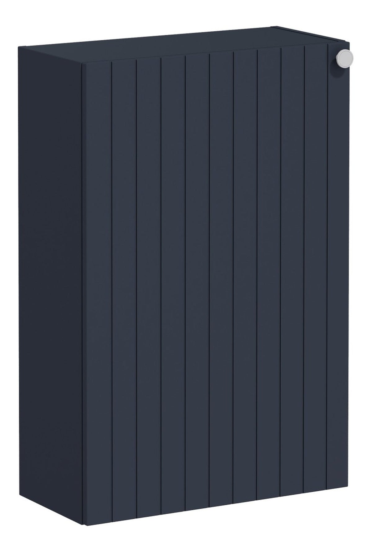 VitrA Root Groove 55cm 1 Door Slim Lower/Base Unit (LH Hinge) - Matt Dark Blue