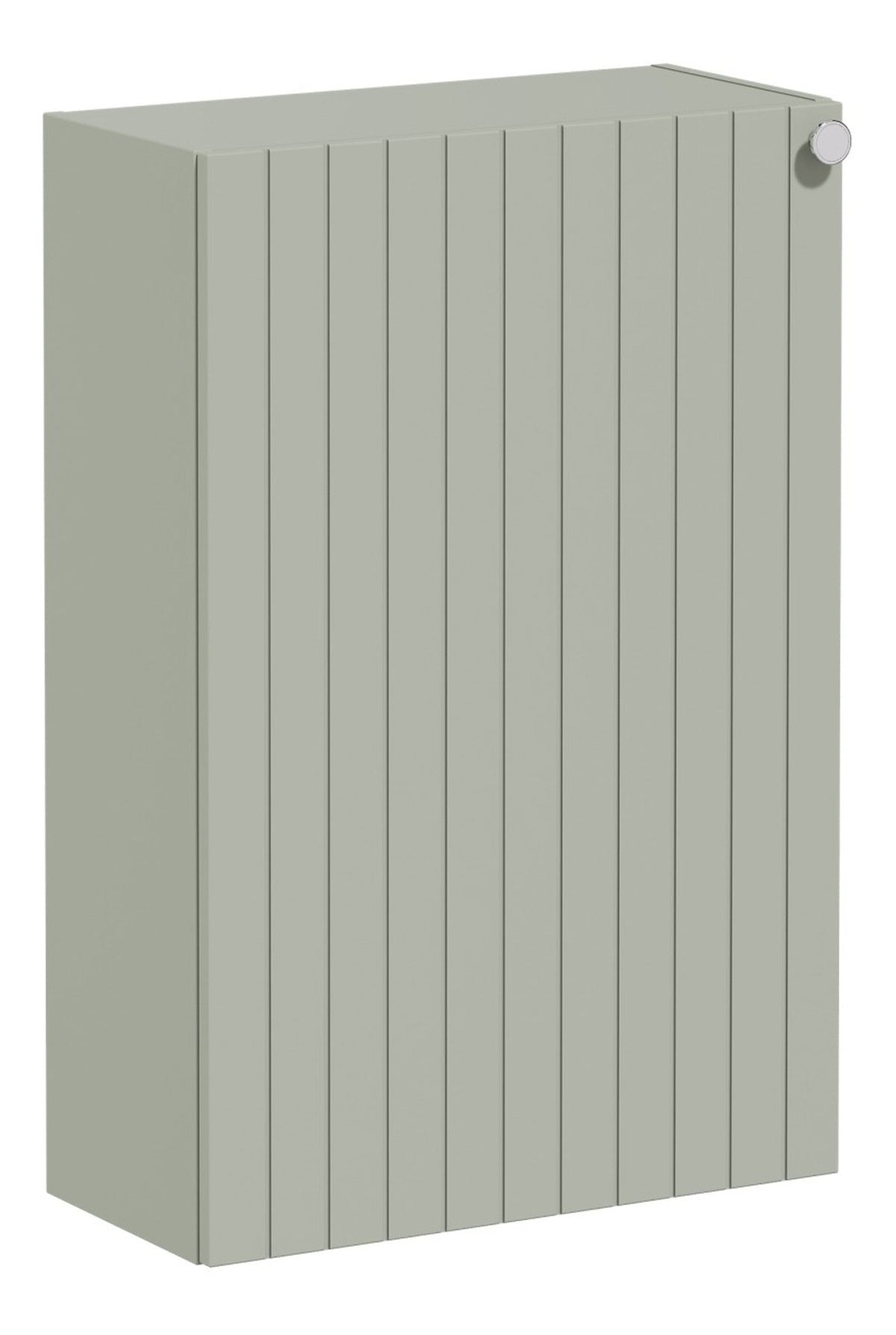 VitrA Root Groove 55cm 1 Door Slim Lower/Base Unit (LH Hinge) - Matt Retro Green