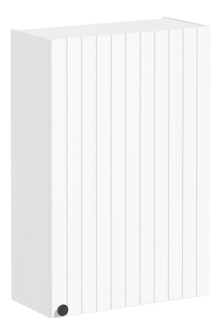 VitrA Root Groove 55cm 1 Door Slim Lower/Base Unit (RH Hinge) - Matt White