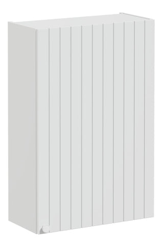 VitrA Root Groove 55cm 1 Door Slim Lower/Base Unit (RH Hinge) - Matt Light Grey