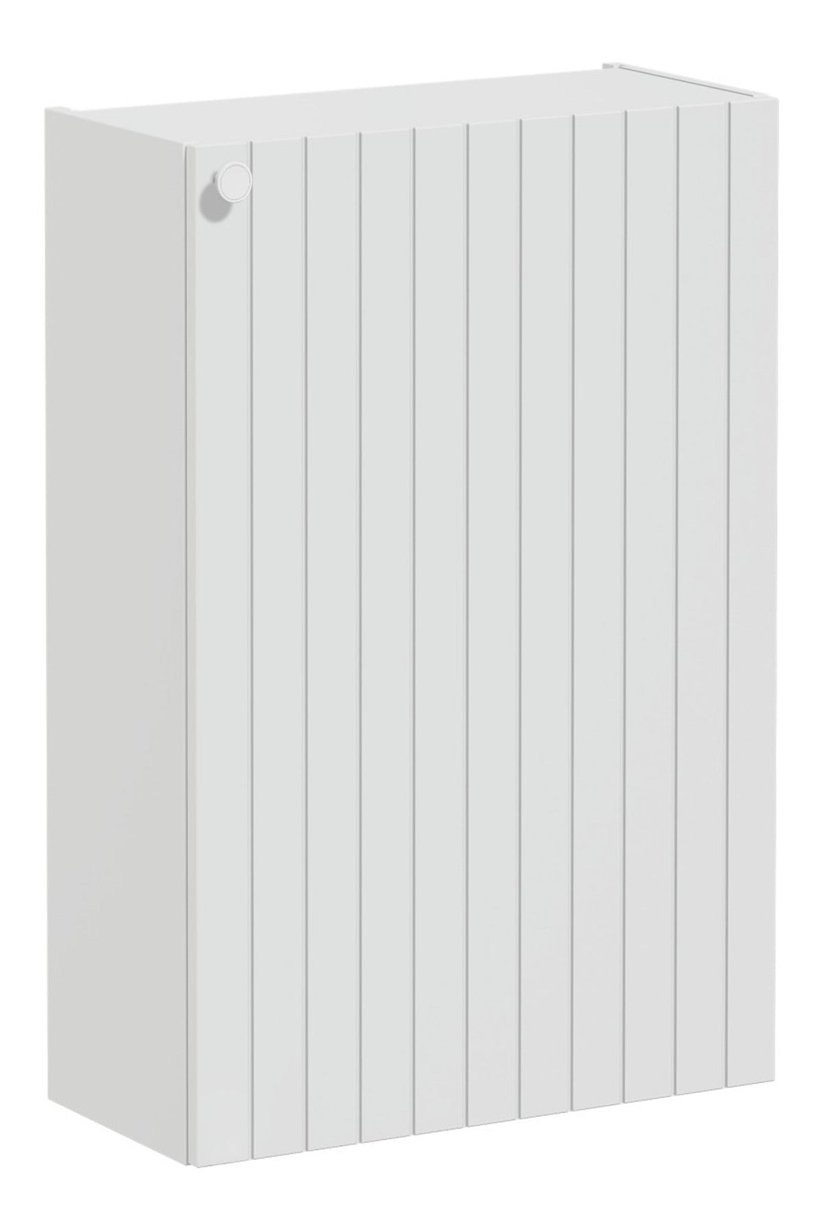 VitrA Root Groove 55cm 1 Door Slim Lower/Base Unit (RH Hinge) - Matt Light Grey