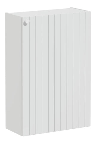 VitrA Root Groove 55cm 1 Door Slim Lower/Base Unit (RH Hinge) - Matt Light Grey