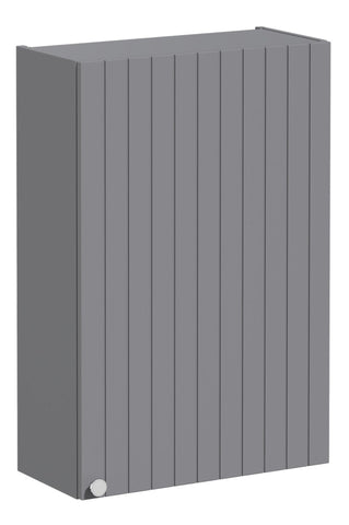 VitrA Root Groove 55cm 1 Door Slim Lower/Base Unit (RH Hinge) - Matt Grey