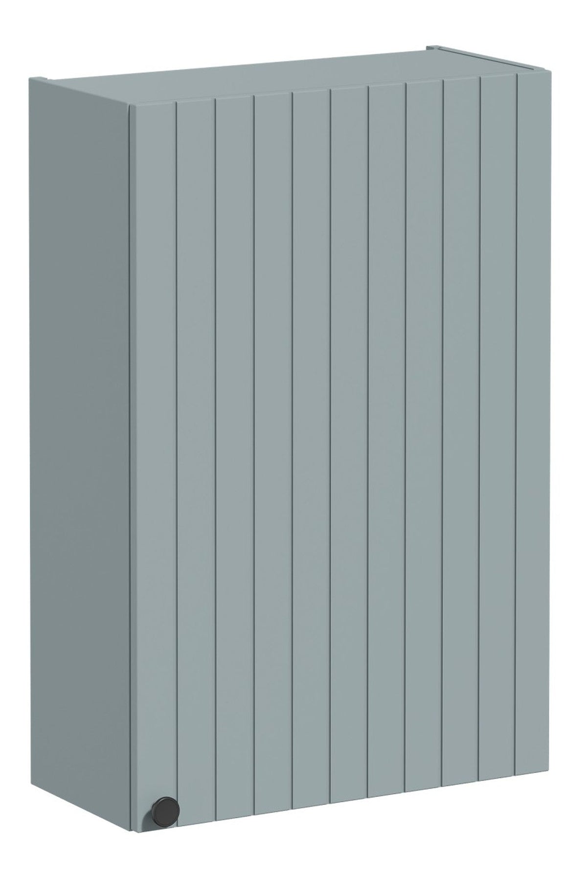 VitrA Root Groove 55cm 1 Door Slim Lower/Base Unit (RH Hinge) - Matt Fjord Green