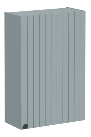 VitrA Root Groove 55cm 1 Door Slim Lower/Base Unit (RH Hinge) - Matt Fjord Green