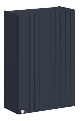 VitrA Root Groove 55cm 1 Door Slim Lower/Base Unit (RH Hinge) - Matt Dark Blue