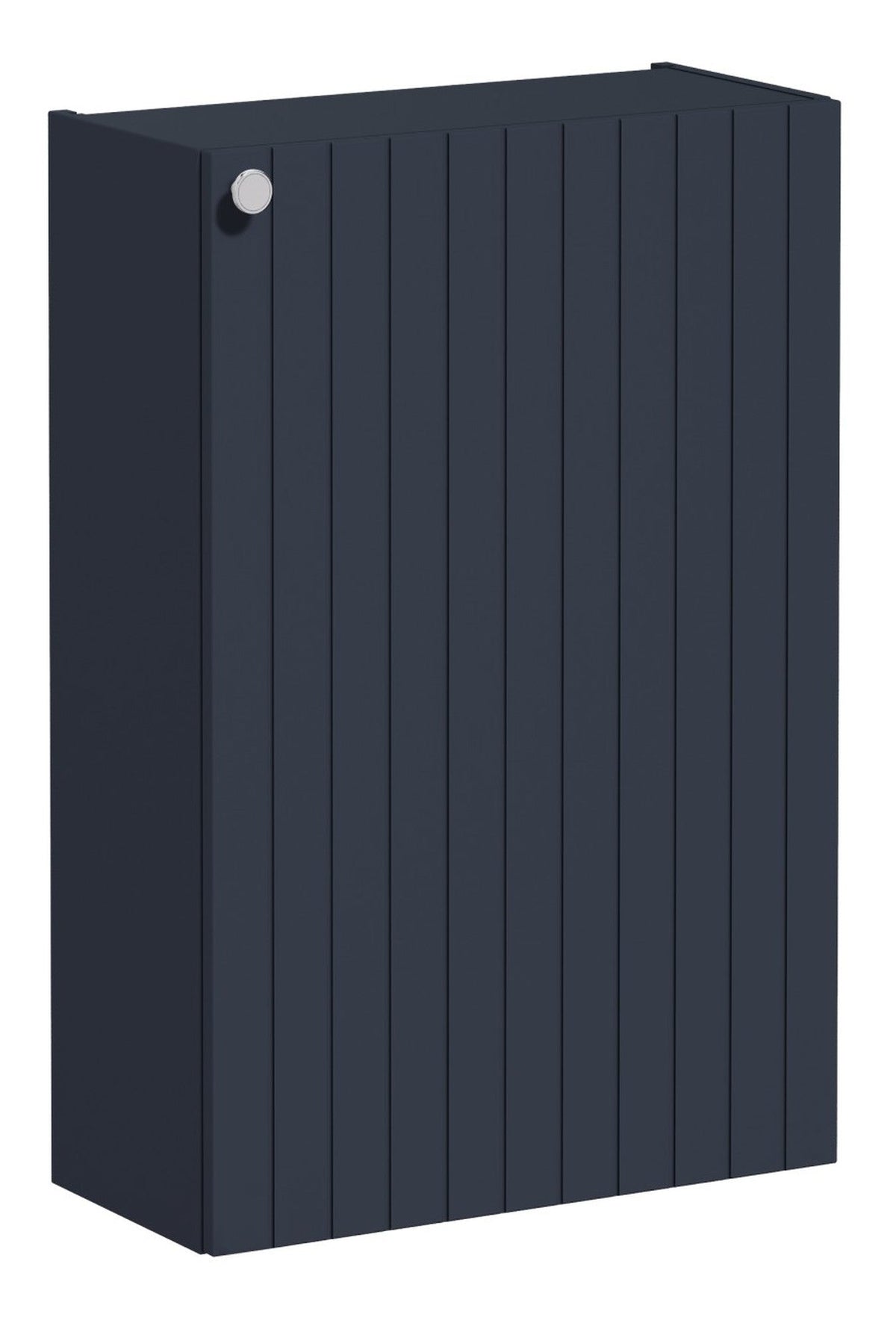 VitrA Root Groove 55cm 1 Door Slim Lower/Base Unit (RH Hinge) - Matt Dark Blue