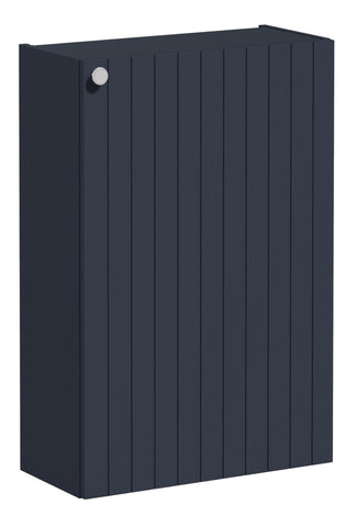 VitrA Root Groove 55cm 1 Door Slim Lower/Base Unit (RH Hinge) - Matt Dark Blue