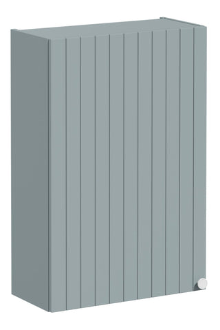 VitrA Root Groove 60cm 1 Door Upper/Wall Unit (LH Hinge) - Matt Fjord Green
