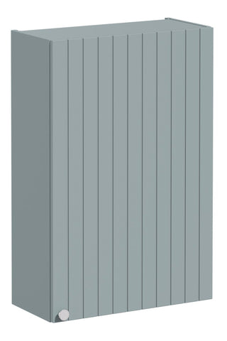 VitrA Root Groove 60cm 1 Door Upper/Wall Unit (RH Hinge) - Matt Fjord Green
