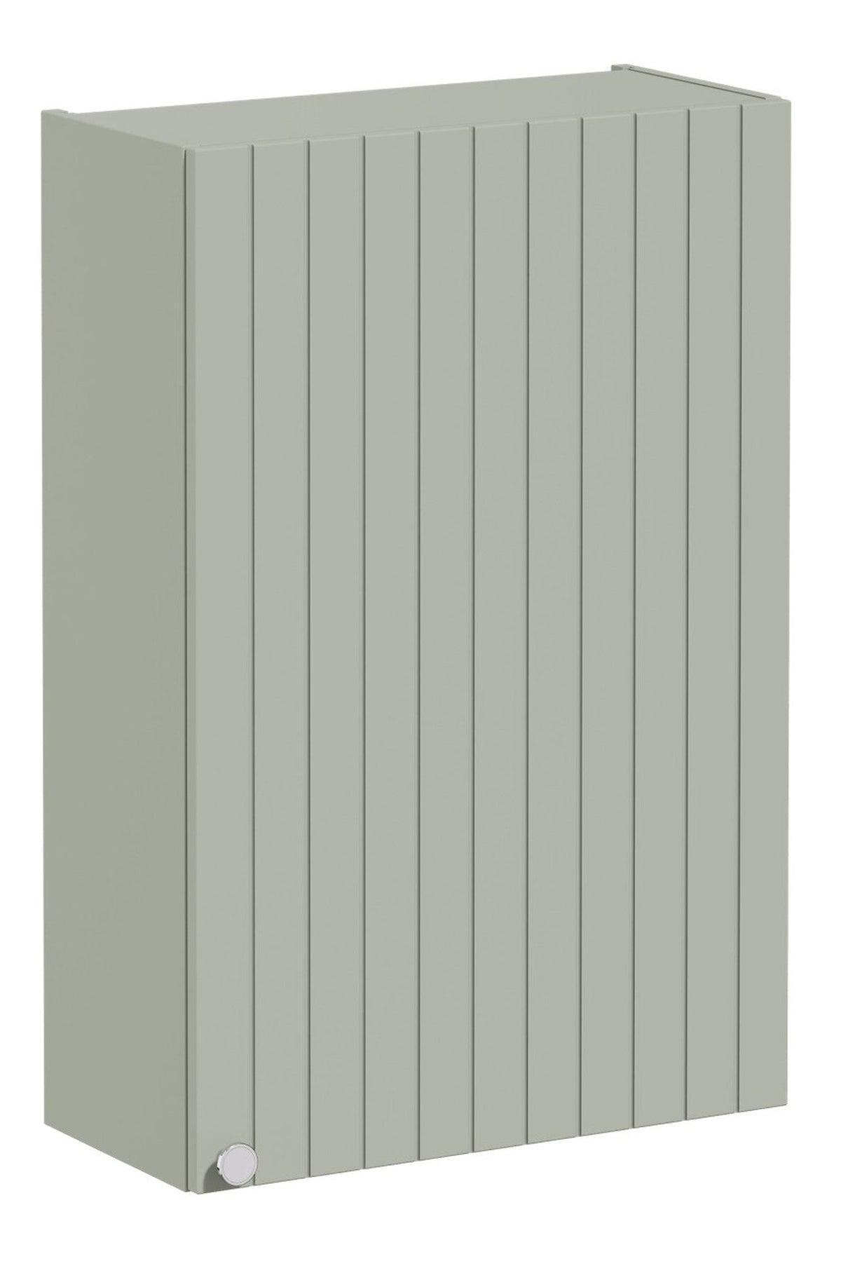 VitrA Root Groove 60cm 1 Door Upper/Wall Unit (RH Hinge) - Matt Retro Green